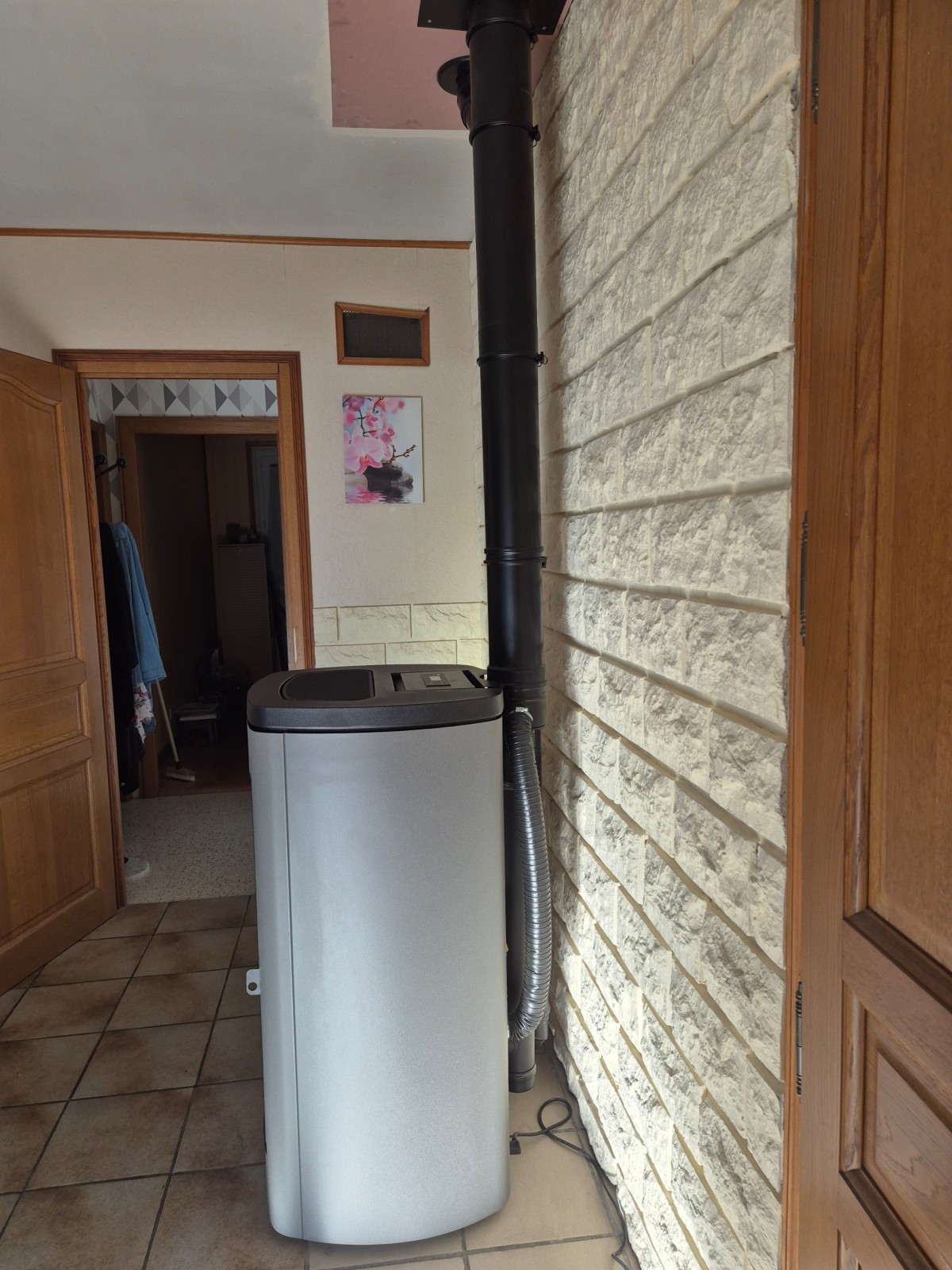 VENTE ET INSTALLATION D’UN SUPERBE POÊLE À GRANULÉS CADEL ELIPSE WIFI