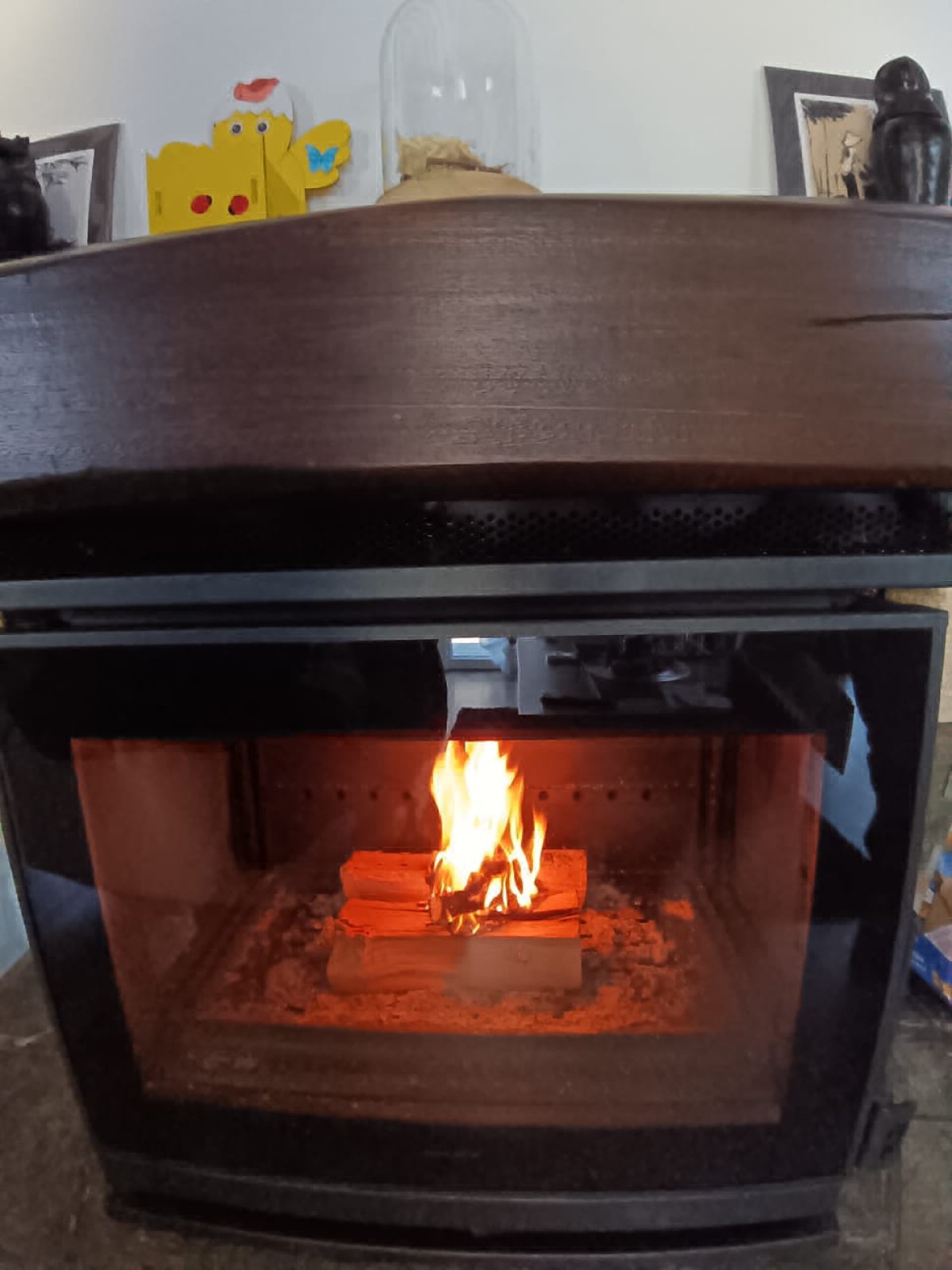 Artisan chauffagiste Malaunay : installation insert bois 10kW Richard Le Droff Honoré 800 Vision – pose RGE et tubage.