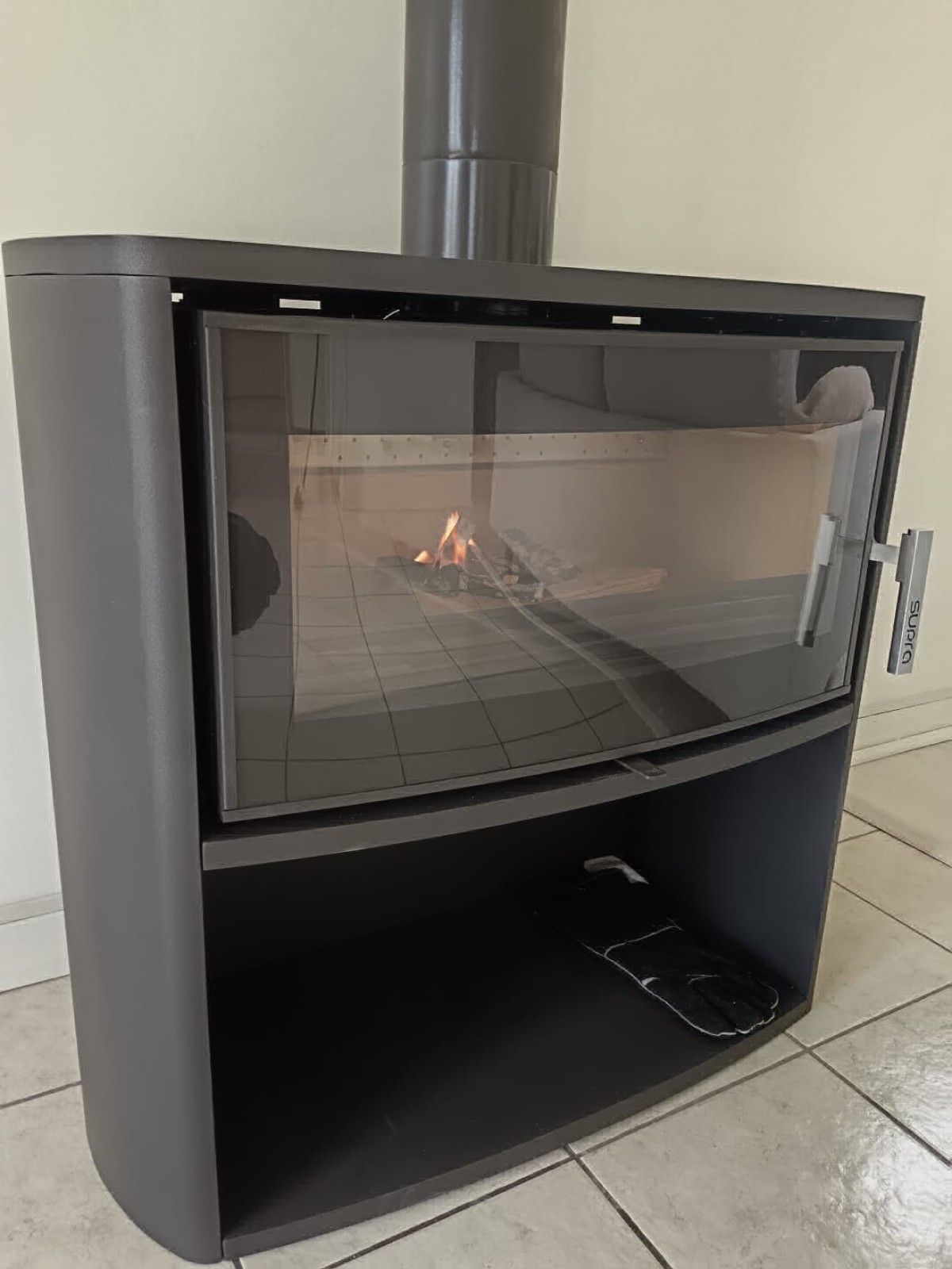 Mise en place d'un insert à granulés étanche avec sortie de fumée en zone 2 conforme aux normes DTU près du Neubourg dans l'Eure