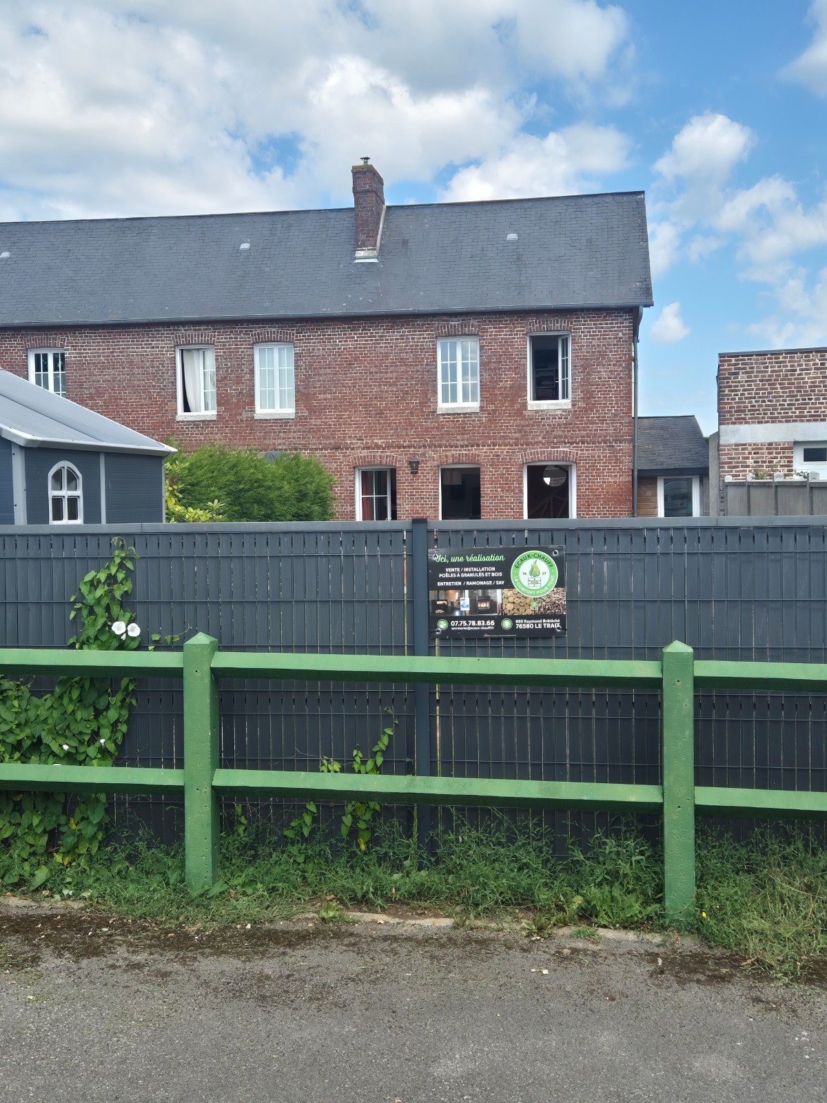 VENTE ET INSTALLATION D’UN POÊLE À GRANULÉS CADEL CRISTAL 7 À FLAMANVILLE ENTRE YVETOT ET YERVILLE