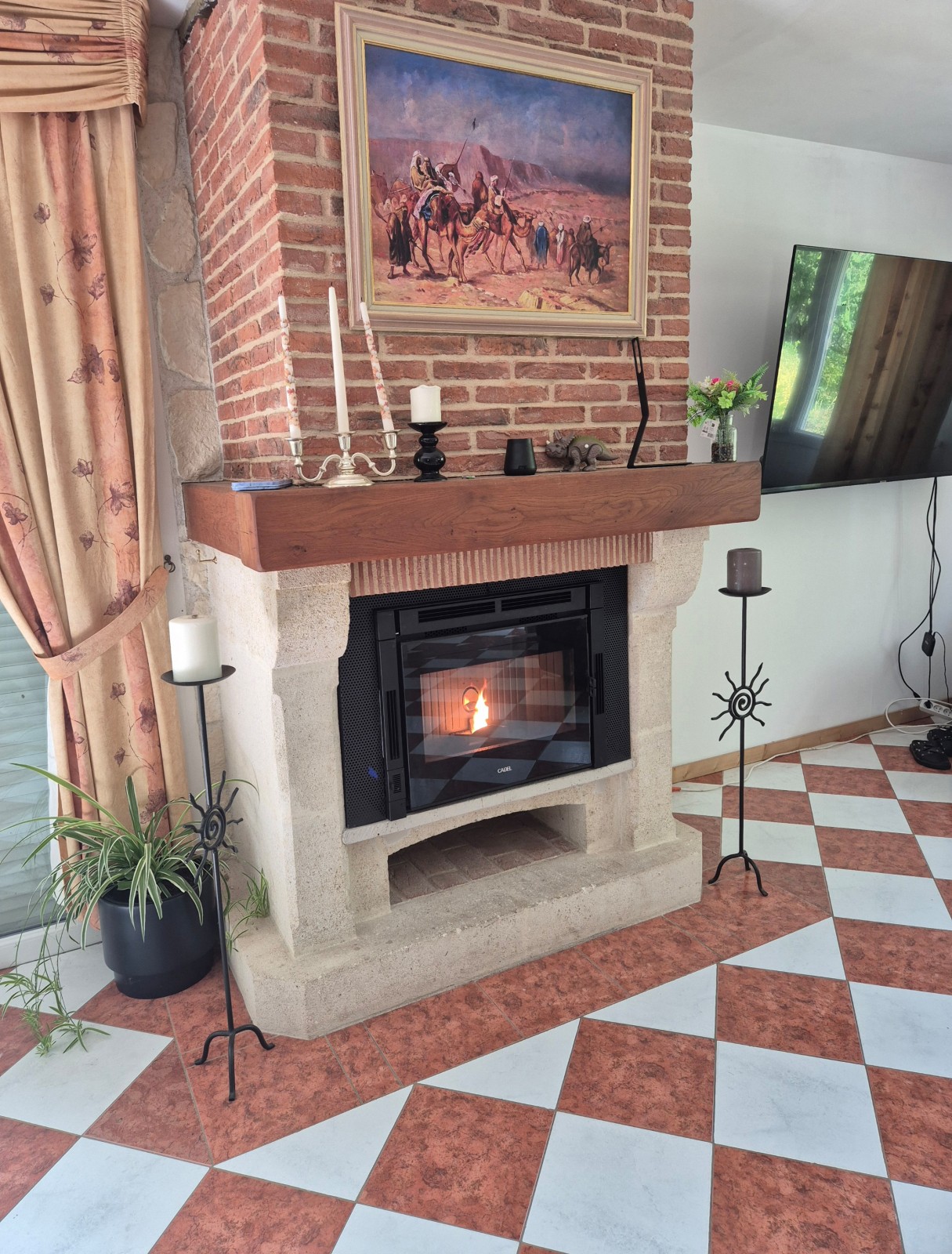 VENTE ET INSTALLATION D’UN INSERT À GRANULÉS CADEL ZEFIRO 9KW À LES TROIS PIERRE ENTRE LE HAVRE ET YVETOT