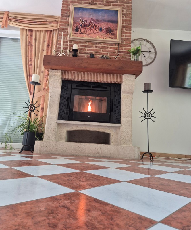 VENTE ET INSTALLATION D’UN INSERT À GRANULÉS CADEL ZEFIRO 9KW À LES TROIS PIERRE ENTRE LE HAVRE ET YVETOT