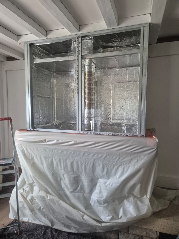 VENTE ET INSTALLATION D’UN INSERT À BOIS RICHARD LEDROFF À MOTTEVILLE ENTRE YVETOT ET YERVILLE. 