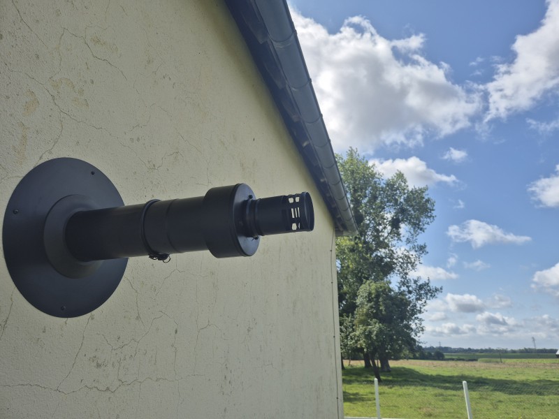 Vente et installation d’un poêle à granulés CADEL CRISTAL 9KW à La Haye Aubree entre Bourg-Achard et Corneville-sur-risle