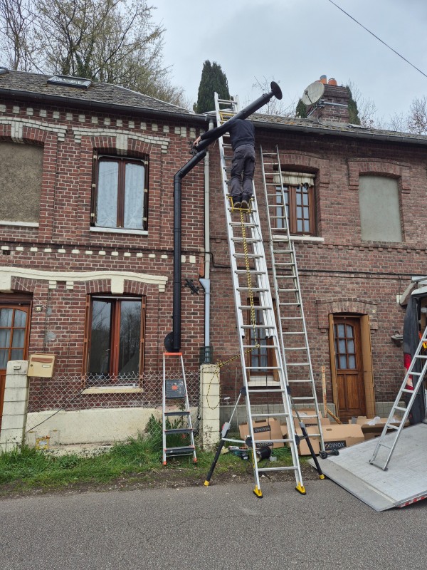 Remise aux normes d’une installation suite à un audit par nos soins à Duclair en Haute Normandie.