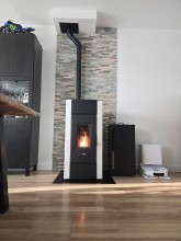 Ecaux-Chauff -  Trouver une bonne entreprise pour mise en place d'un insert à bois avec protection murale ignifugée près du Neubourg dans l'Eure